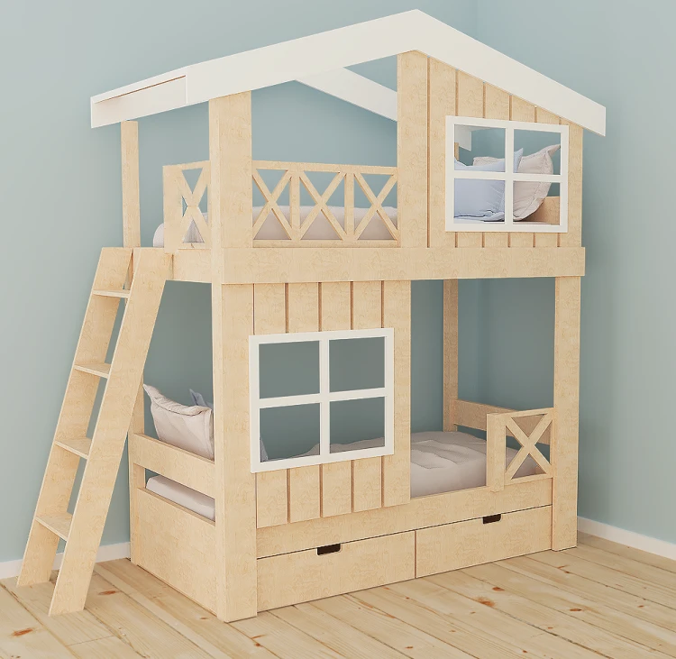 Chatynka z drabinką wood.png