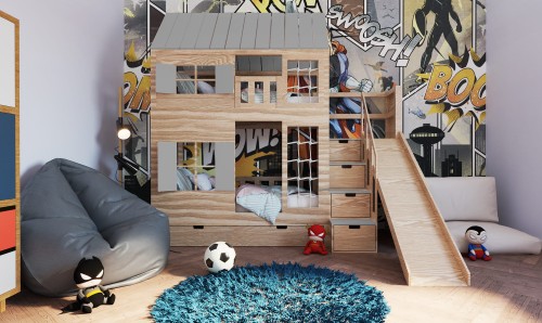 łóżko piętrowe domek ze schodami 11.jpg
